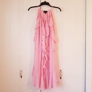 Laundry ruffle dress with ties